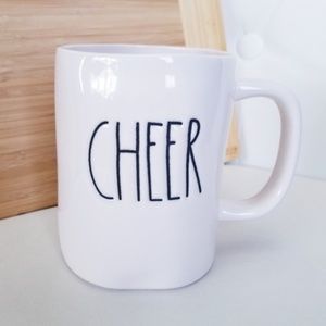 New Rae Dunn CHEER Coffee Mug in LL